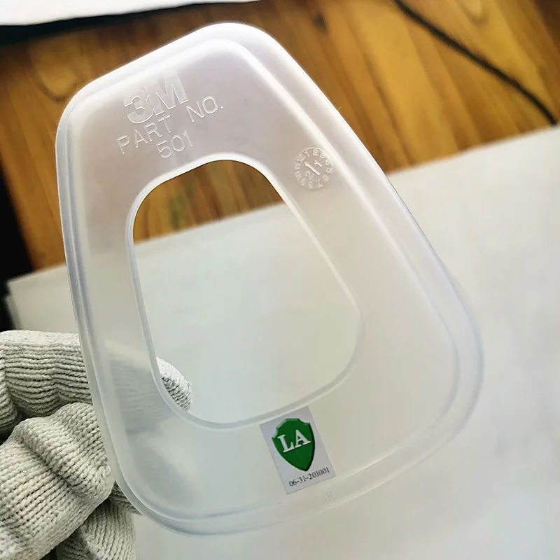 1 زوج = 2 قطعة 3M 501 مثبت الفلتر لـ 5N11 واستخدام قناع الغاز 3M 7502 6200 6800