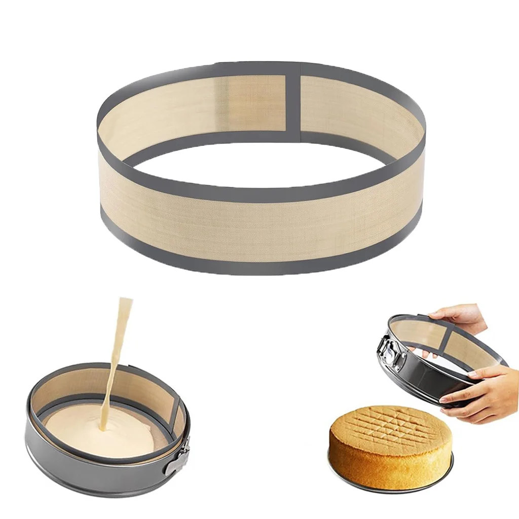 Revestimientos de silicona para hornear, plato para hornear reutilizable, esteras de silicona antiadherentes sin alimentos, plato para asar pan resistente al calor para hornear