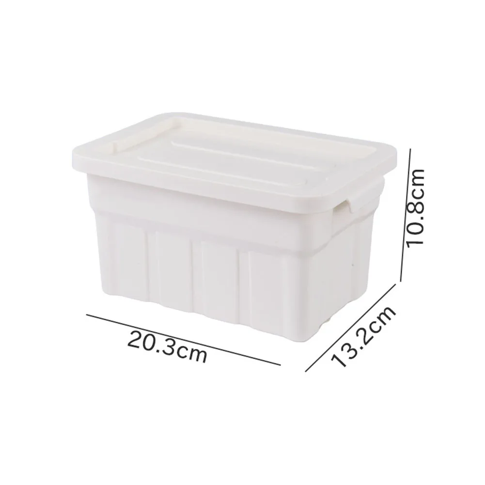 

For Camping Vertical Storage Solution Stacking Storage Bins 20.3*13.2*10.8CM Multi Purpose Storage Solution Container
