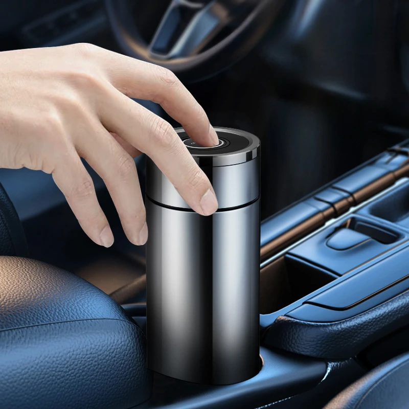 

450ML Stainless Steel Car Water Bottle Vacuum Flasks 24hours Insulated Portable Thermal Cup for Tea Coffee Tumbler Thermoses