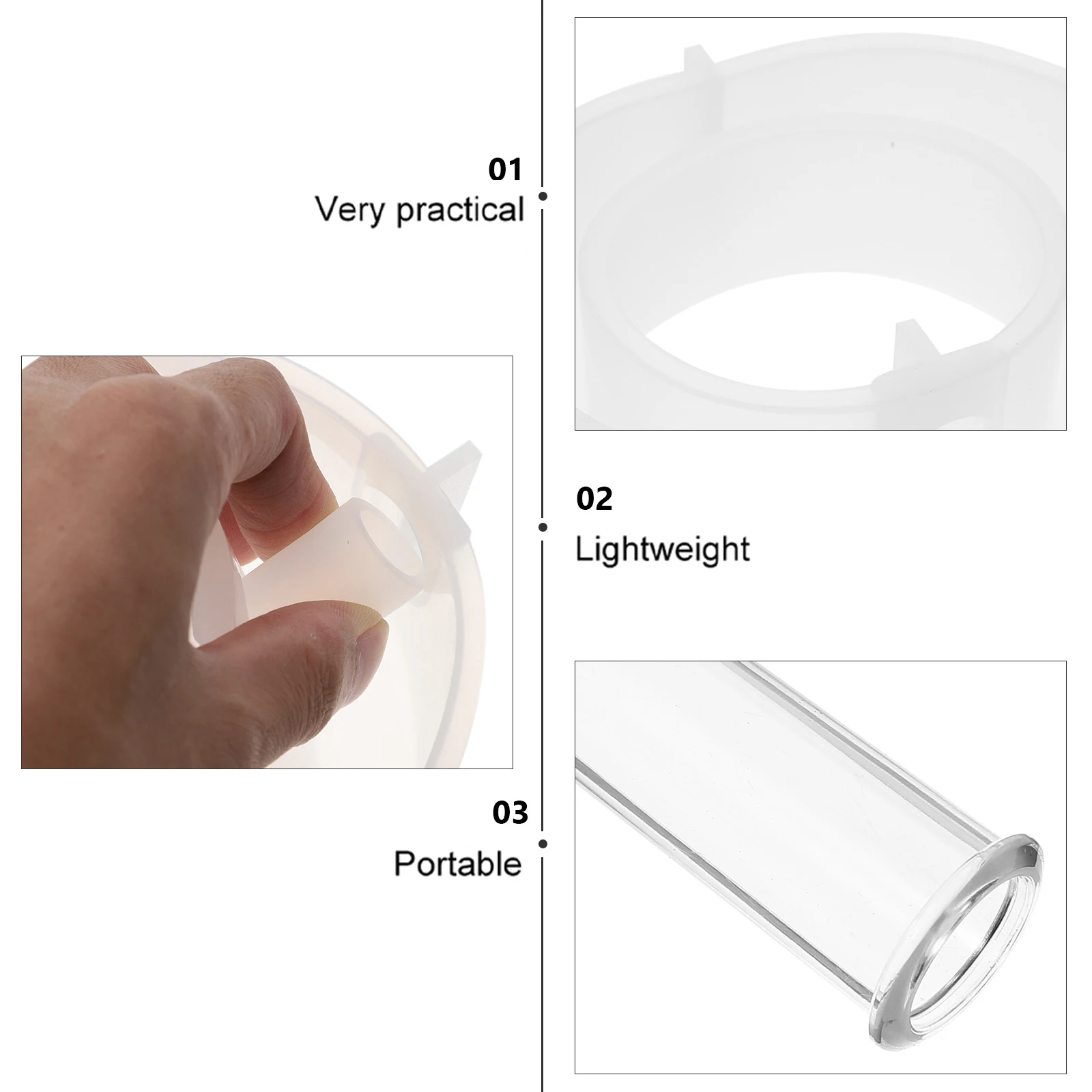 

7pcs Vase Silicone Mold Acrylic Molds Home Decoration Adornment Decorative Accessories Parent Child Activity Gift