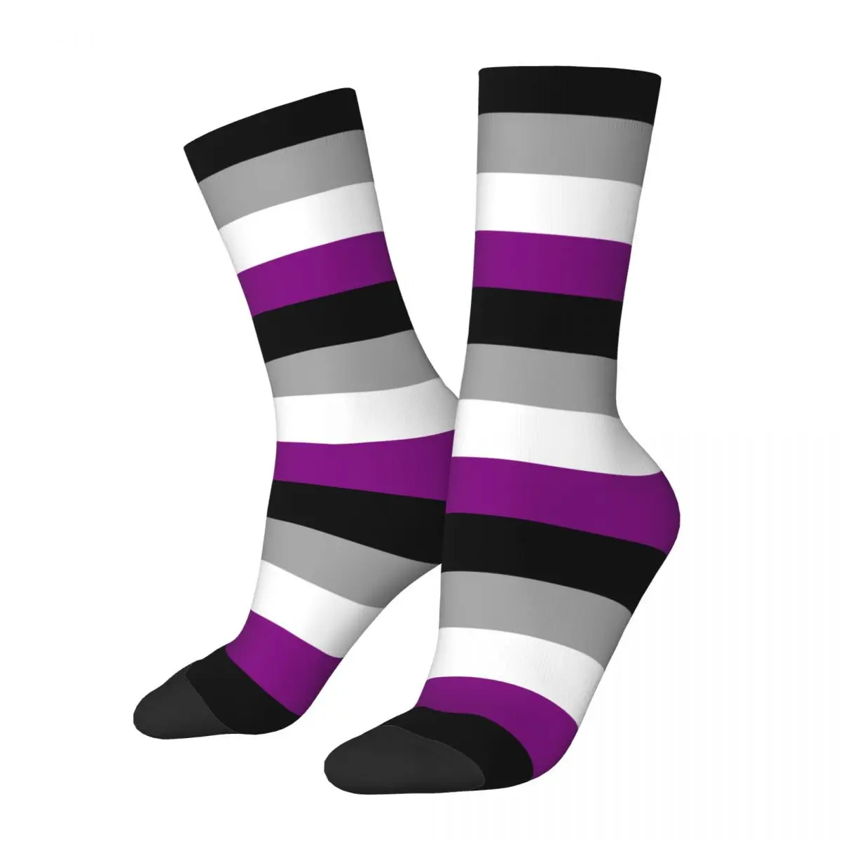 Crew Socken asexuelle Stolz Flagge Merch für Unisex gemütliche Socken die ganze Saison Geburtstags geschenk