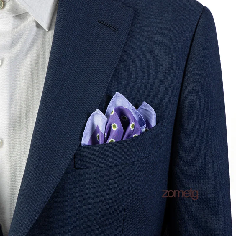 Pocket Square Mens Handkerchiefs Fashion Suit Hanky jannyday zometg Pocket handkercher