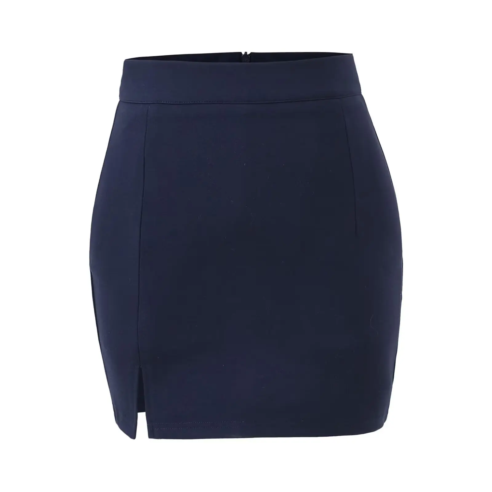 

Sexy f-length Bodycon Skirt High-waisted Slimming Split-step Women's Faion Commute Anti-static Inner ort Skirt