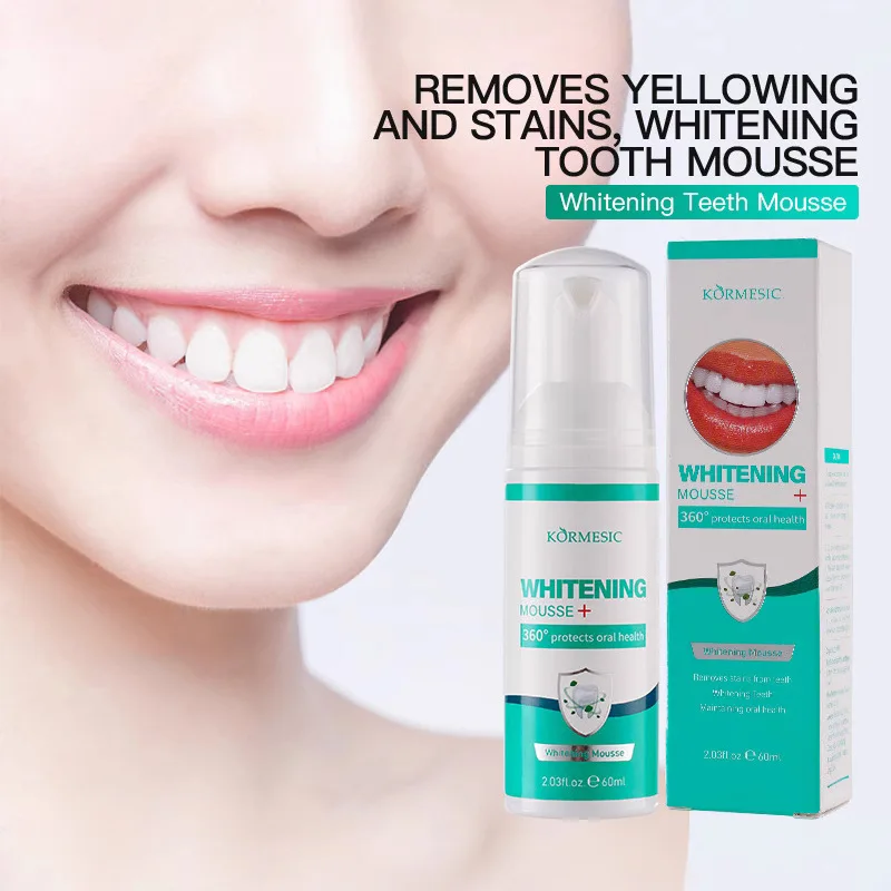 Frischer Atem Mundspray Zahnaufhellung Mousse Probiotika Effektive dauerhafte schlechte Zahnpasta Frische