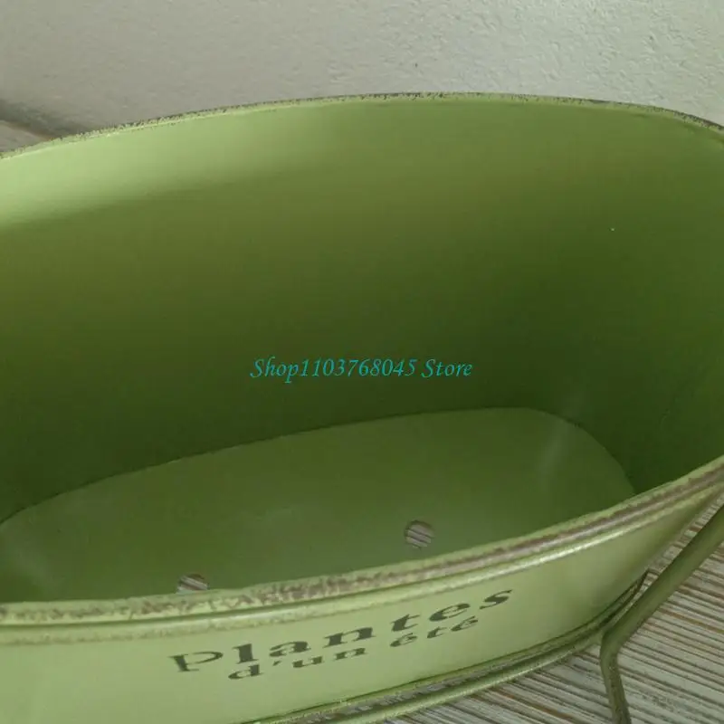 r53f-retros-styles-iron-plant-pot-with-3d-faucet-elevated-stand-home-gardening-plant-container-for-flowers-indoor-outdoor