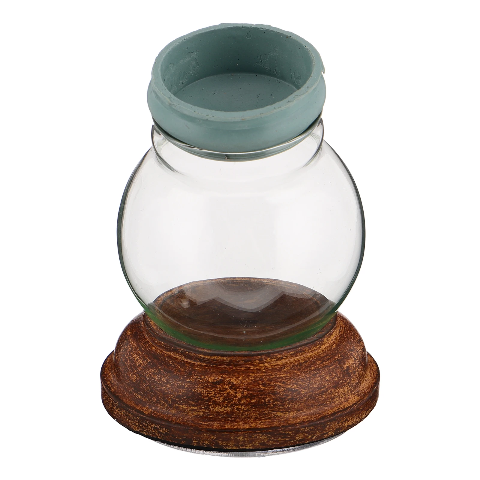 

Empty Clear Glass Snow Globes Child Safe DIY Decorative Spheres Craft Kits Mini Water Globe Accessories Christmas Home Projects