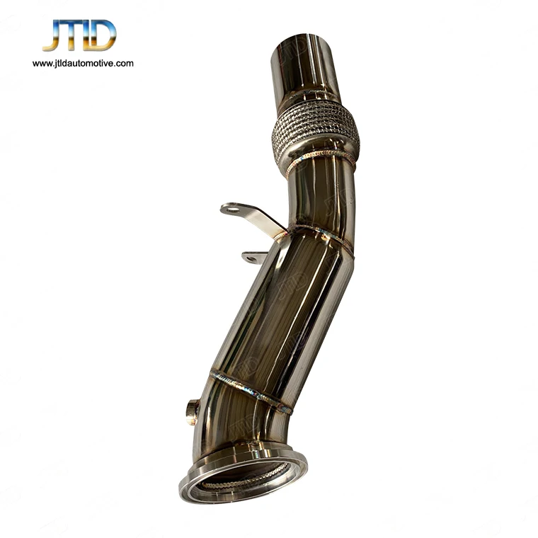 Stainless Steel Exhaust Downpipe High Polished Decat Exhaust Downpipe For BMW G22 B48 Car Assecories Escape