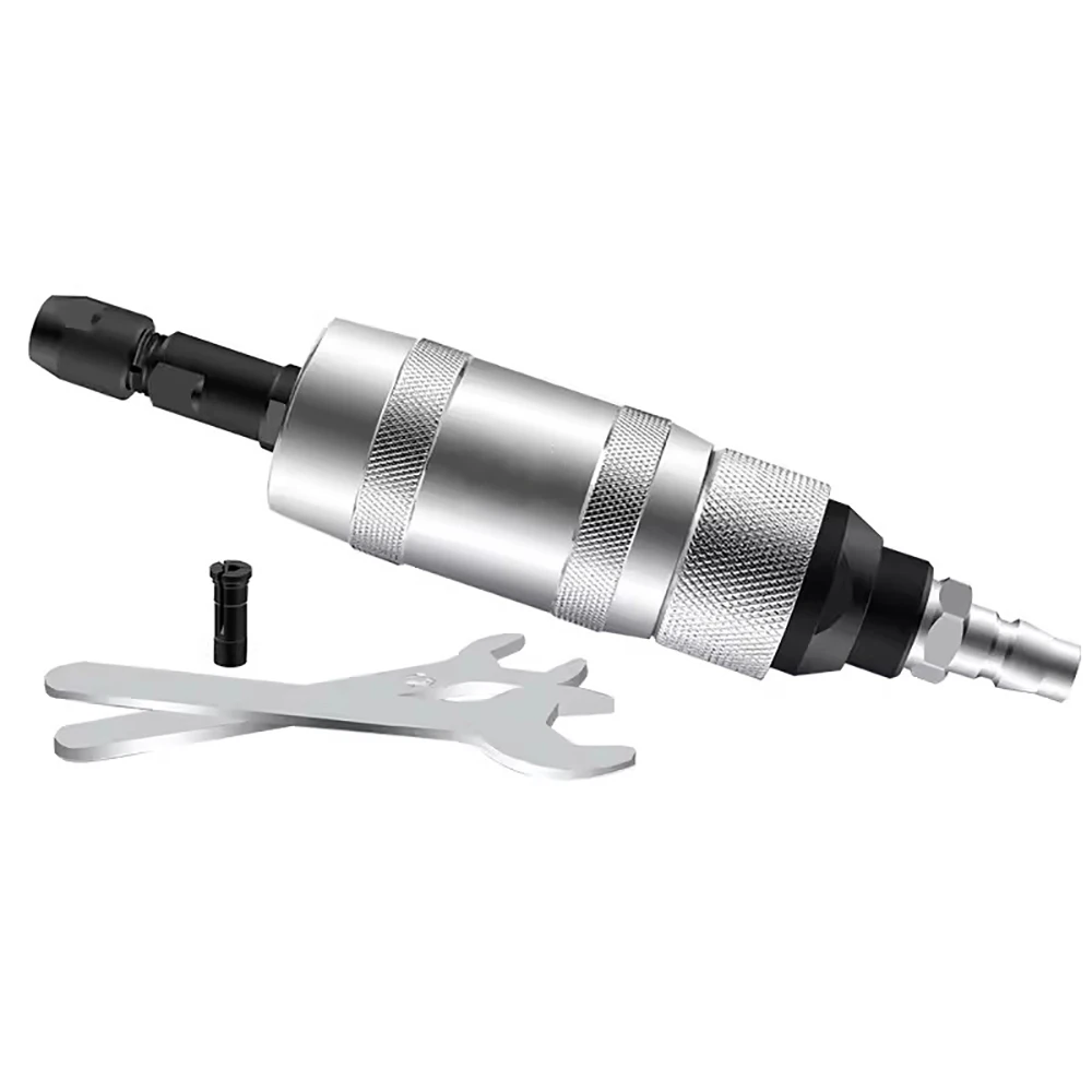 Pneumatic Grinding Polishing Machine High-Speed Air Grinder Handheld Metal Polisher 18500RPM 3MM/6MM Clamp Head