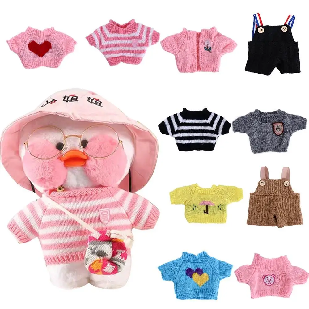 Toys 30cm Birthday Gifts Mini Ducks Plush Toy Yellow Duck Clothes LaLafanfan Clothes Plush Doll Clothes Ducks Doll Clothes