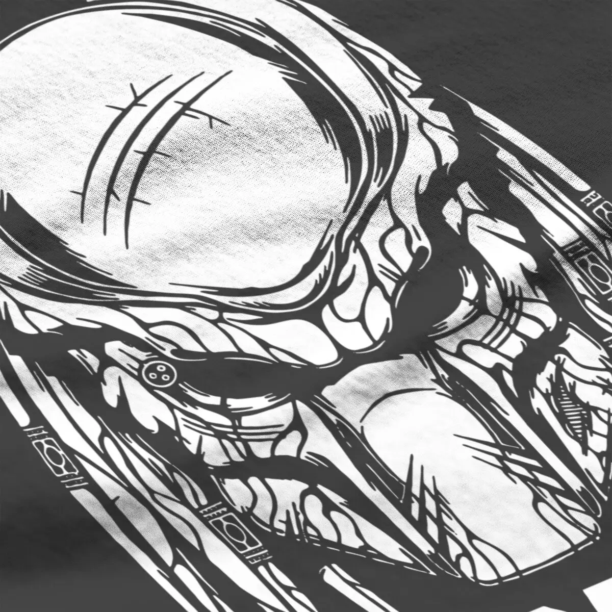 Impression de film Predator T-Shirt for Men 100% Cotton Novelty Alien vs predator hunter horor mens clothes plus size tee