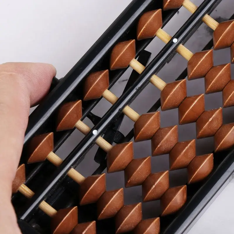 Portable Chinese 23 Digits Column Abacus Soroban Calculating Counting