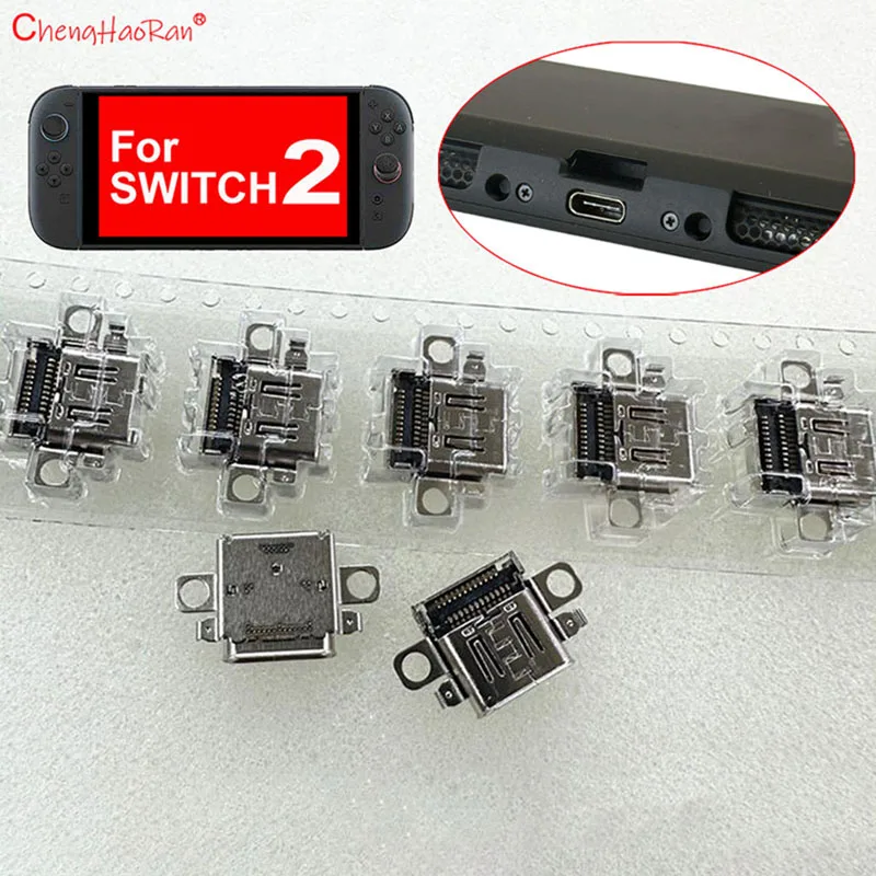

5/10PCS Replacement Parts Power Charging Socket Type-C USB Port New For Switch 2 Gaming Console