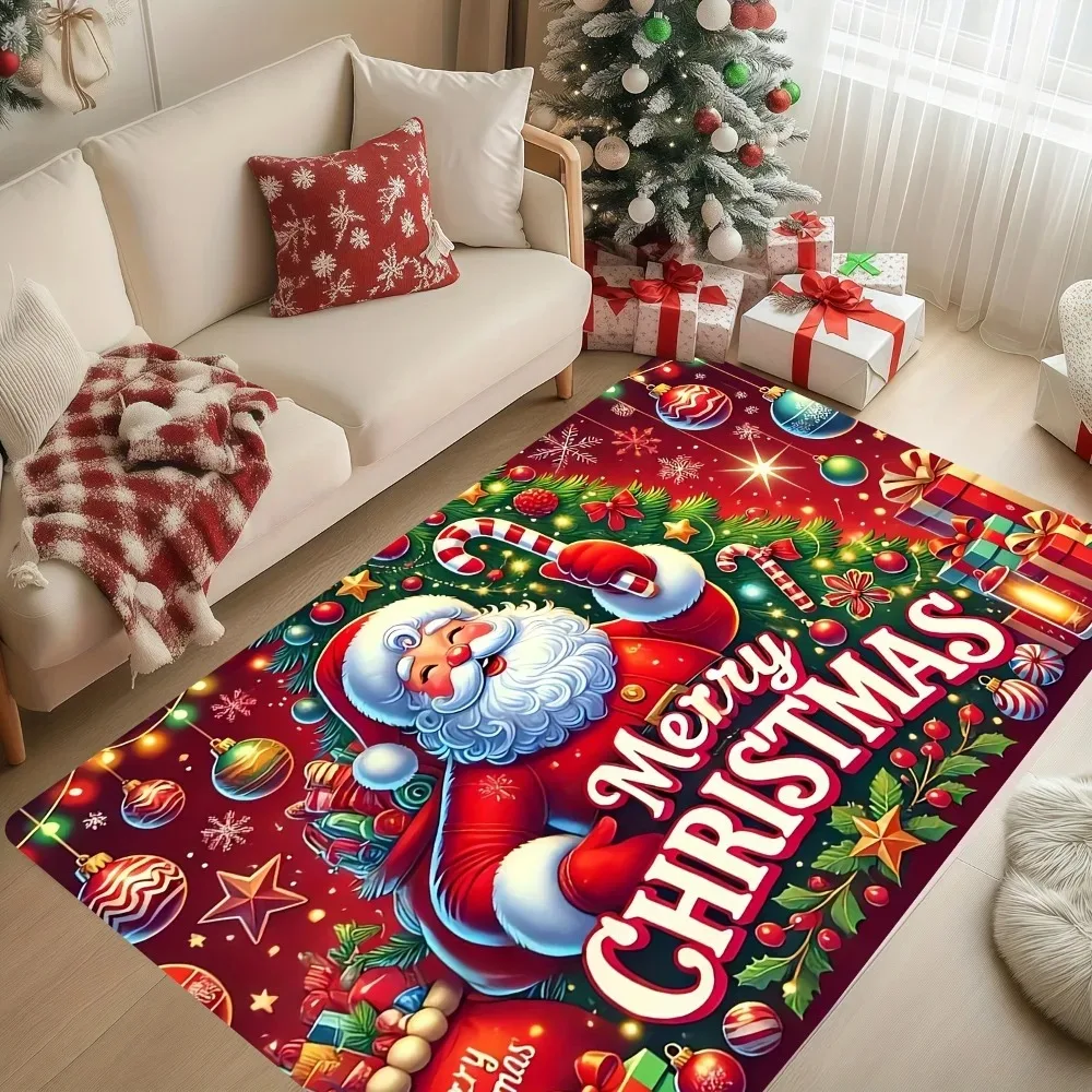 Red Christmas Carpet 3D 