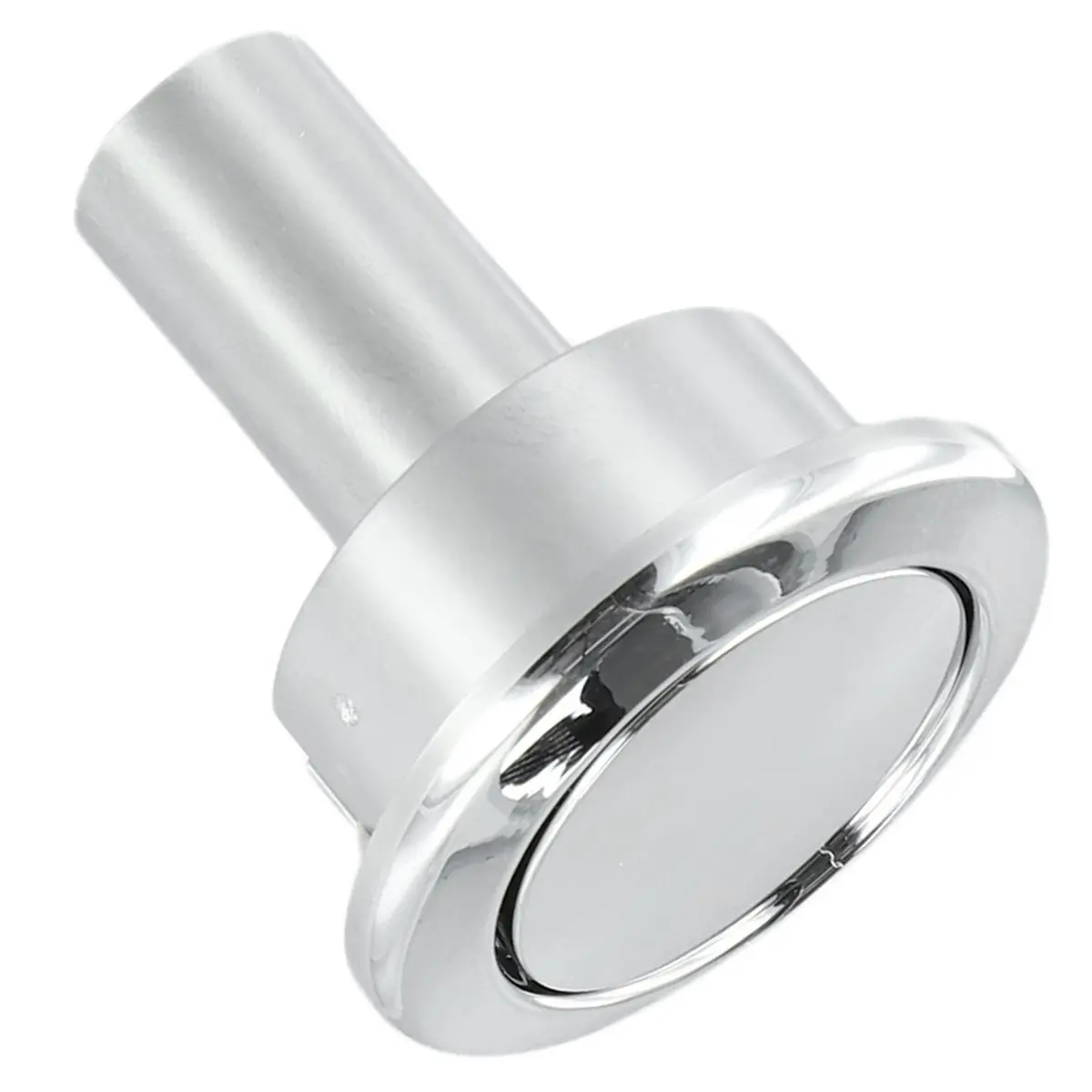 ABZT Chrome Toilet Push Button Flush for Storm 33A Cisterns - ABS Construction,48mm/58mm Diameter,Fits 38-44mm Hole