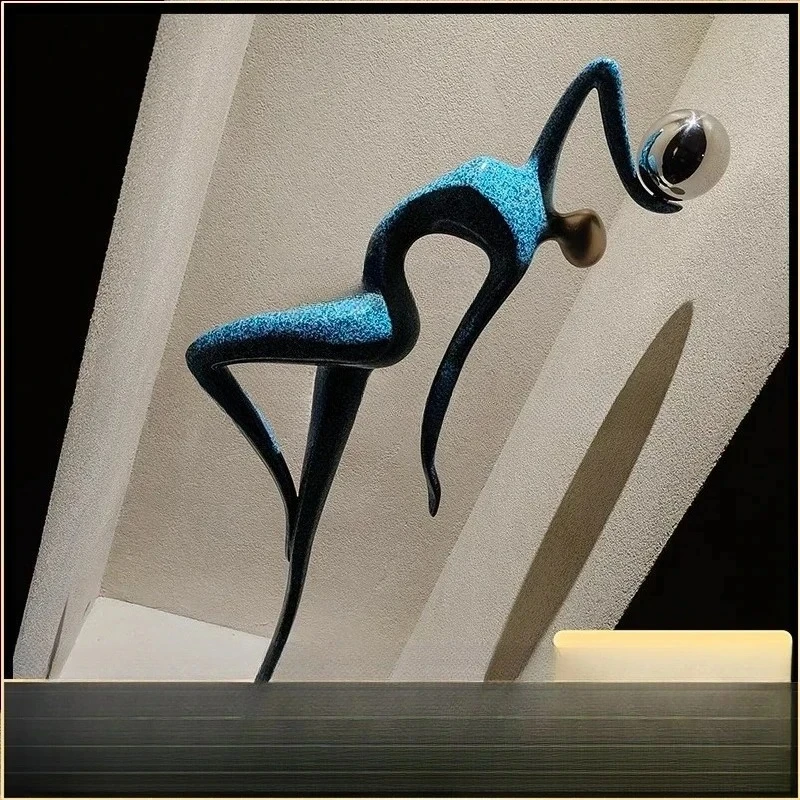 Portrait Sculpture Art Ornament Hotel High-end Decoration