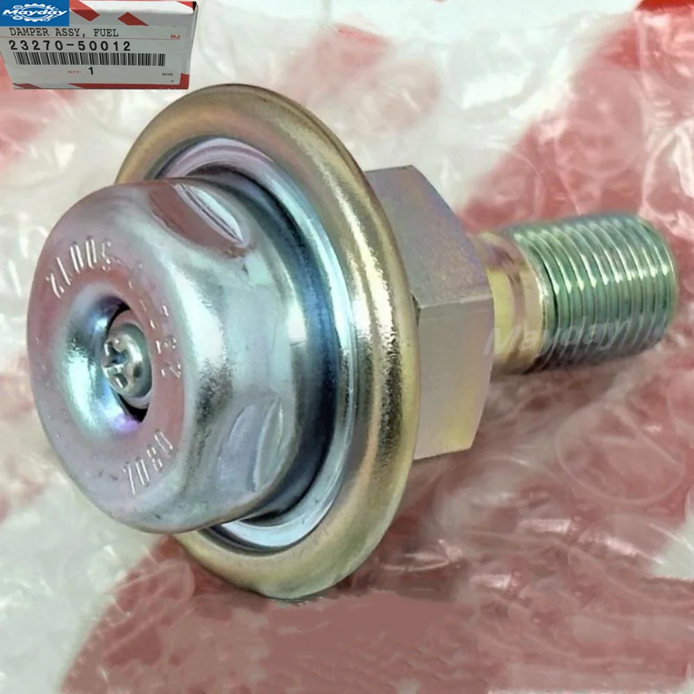 2 Pieces FOR TOYOT-A LEXU-S 8 CYL NEW FUEL INJECTION PRESSURE PULSATION DAMPER OEM 23270-50012