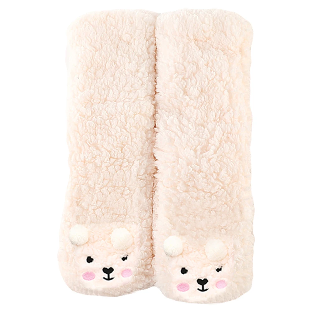 

Thickened Warm Merino Winter Anti-skid Floor Stocking Knitted Christmas Christmas Winter Socks Anti-skid Socks