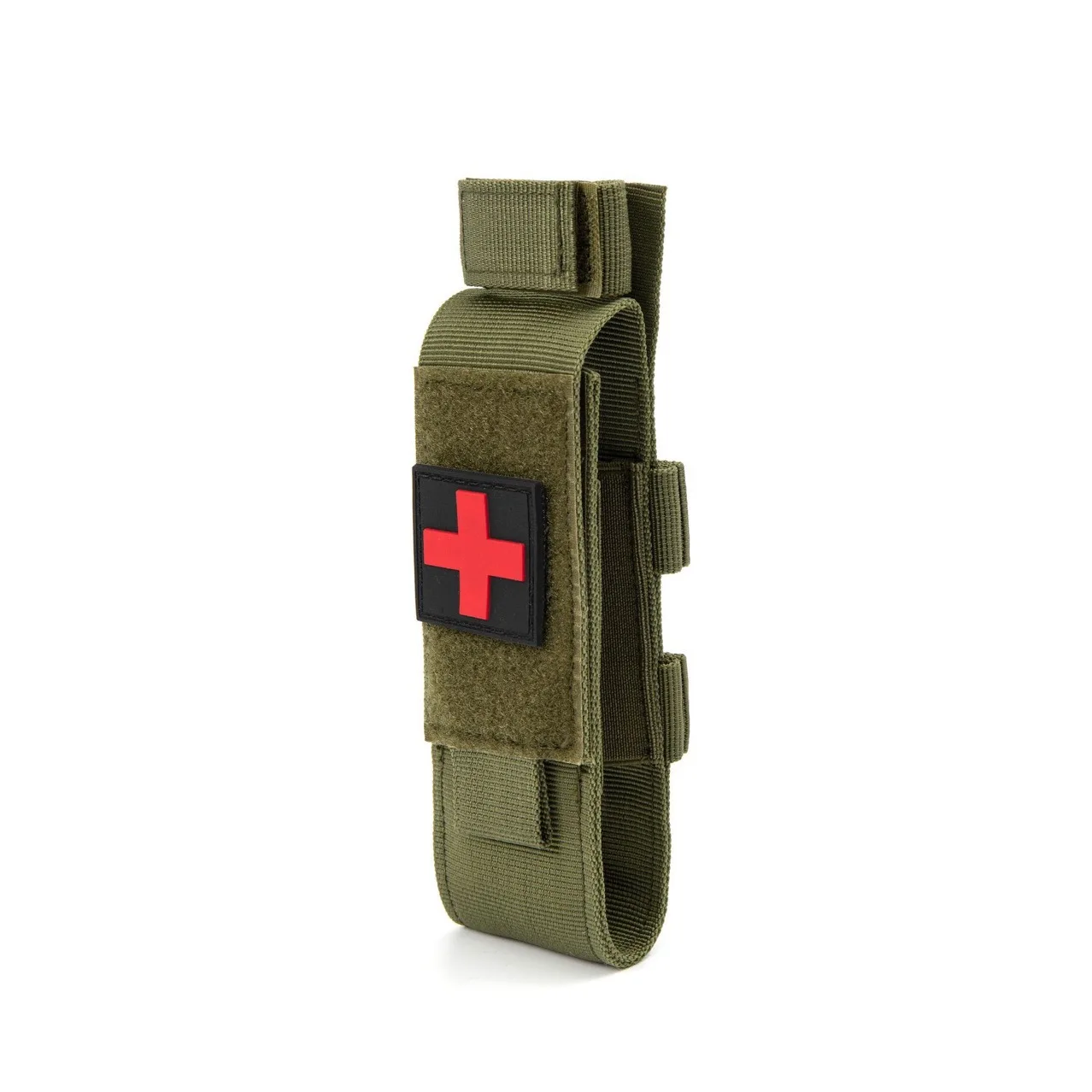 Bolsa táctica de torniquete de nailon para primeros auxilios para gatos, funda para pistola individual, funda para cuchillo de caza al aire libre, paquetes de tijera médica