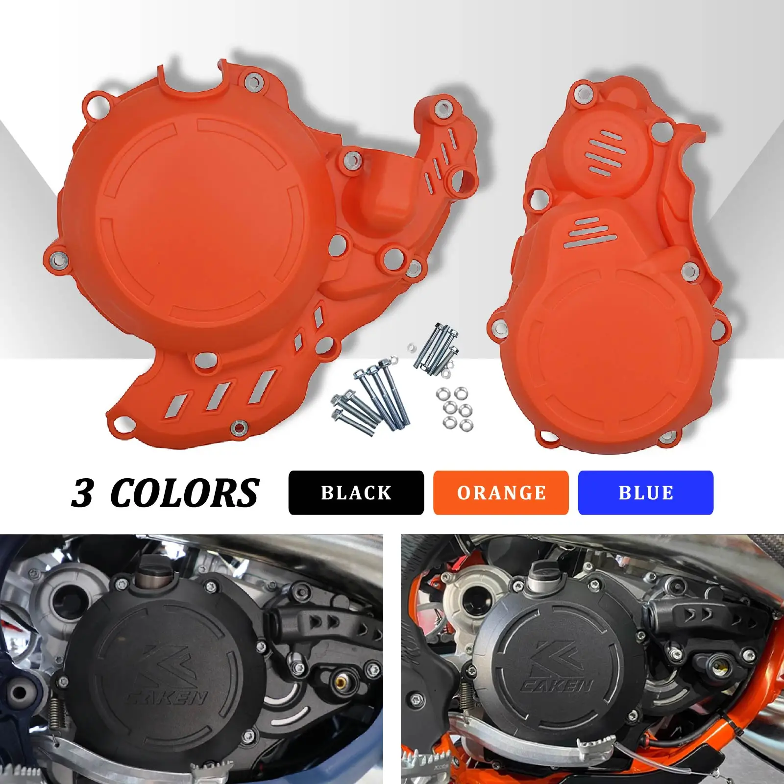 

Motorcycle Clutch Protector Ignition Guard Cover For KTM EXC-F 250 350 XCF-W FREERIDE 4T 2017-2022 For GAS GAS EC 350F 250F 2022