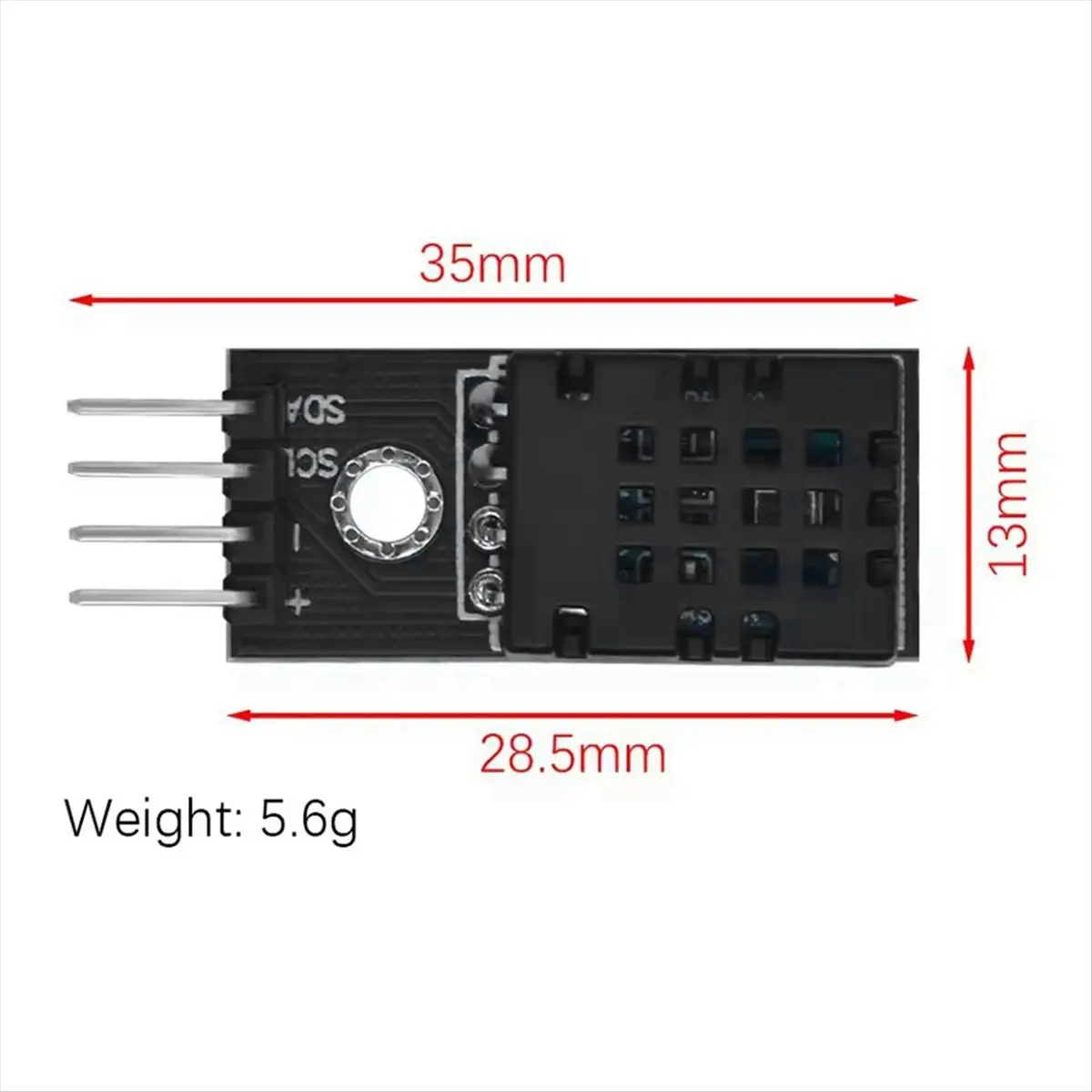 ABGN DHT20 Temperature&Humidity Sensor Module IIC Digital Signal Output Humidity Sensor for Compatible Replaces