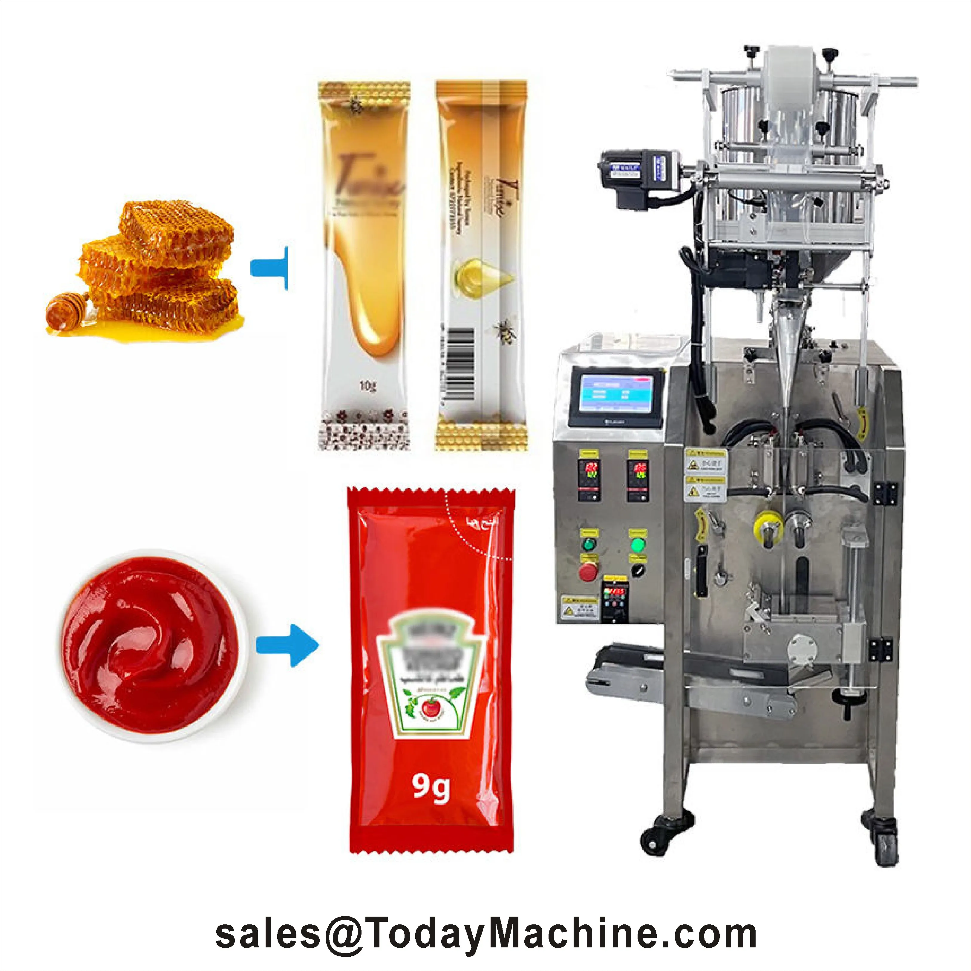 Automatic Liquid Packaging Machine Sachet Bag Water Filling Packing Machine