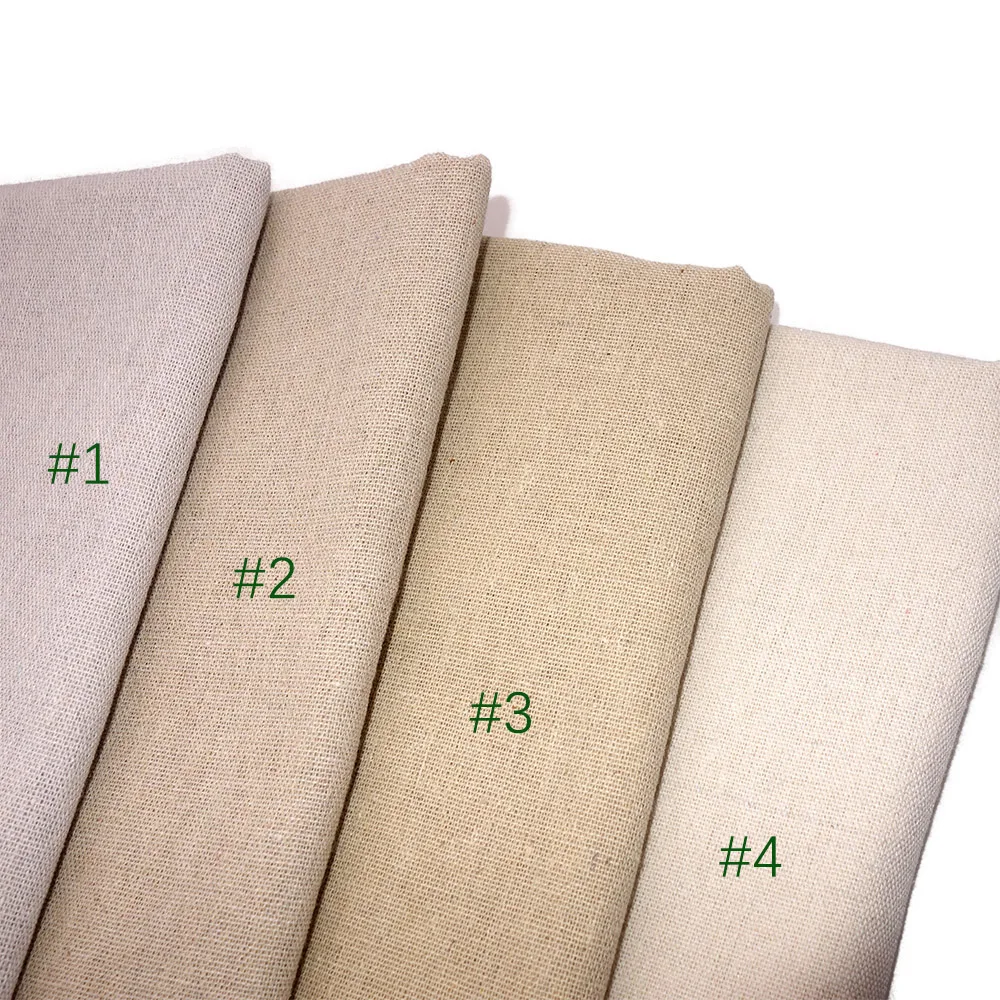 156cm Wide Raw Cloth Faux Linen Cotton Fabric Rough Solid Linen Fabric DIY Sewing Storage Bag And Pillow Case Background Fabric