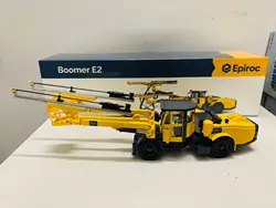 RARE!! Epiroc Boomer E2 Rock Drilling Rig 1:50 Scale Die-Cast Model New in Box