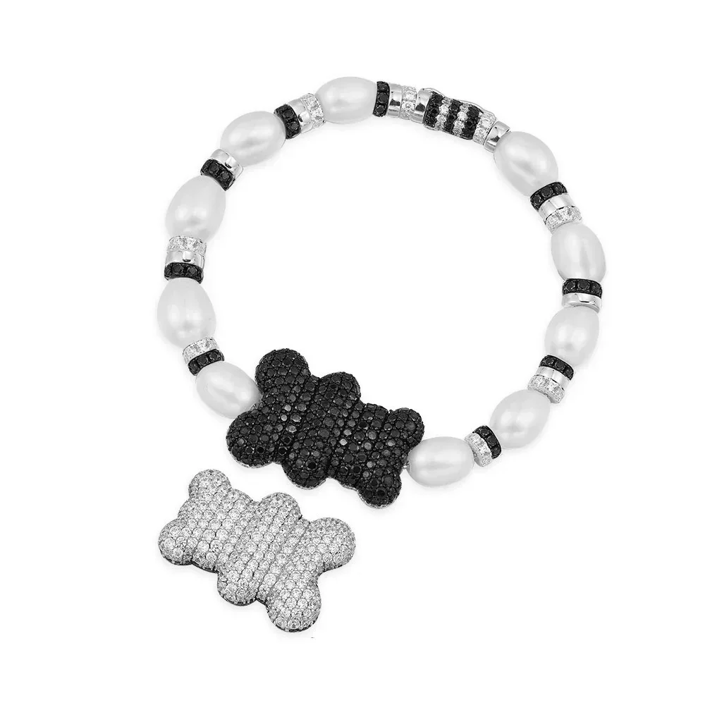 LI KI High quality 925 Sterling Silver April 2023 New Product Bear Series Earrings Fashion Fine  Jewelry Send Friends Gifts - view 6