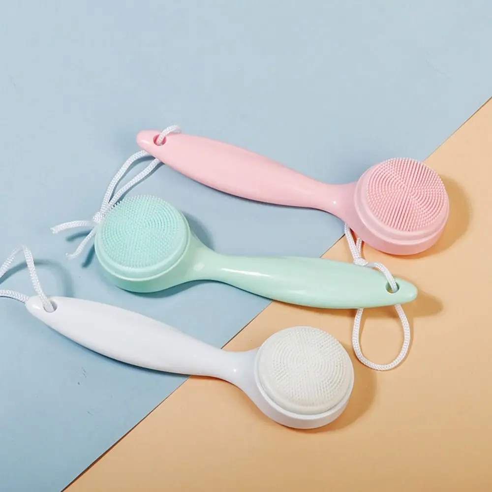 Manual Silicone Cleansing Brush Multifunctional Exfoliating Facial Cleansing Brushes Clean Pores Waterproof