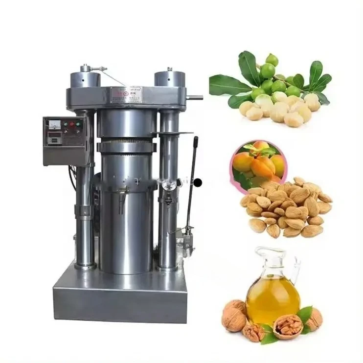 

Hydraulic Oil Press Prickly Pear Seed Walnut Almond Macadamia Nut Cocoa Avocado Coconut Olive Hydraulic Cold Oil Press Machine