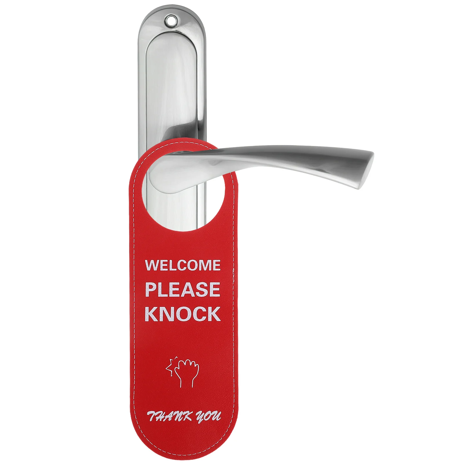 

Office Door Sign Not Disturb Please Knock Privacy Enhancing Portable Metal Hanging Indicator for Home