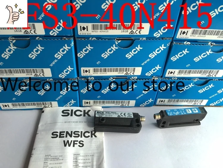 Датчик метки SICK WFS3-40N415, WFS3-40P415, WF2-40B410 (Германия), модель 2026 года