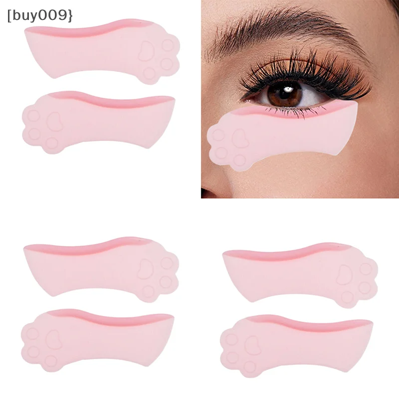 Tampon de permanente de cils inférieurs, tiges de levage de cils, bigoudi de cils en silicone 3D, outil de greffage, applicateur de cils, 1 paire