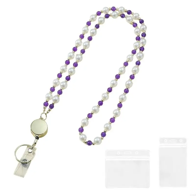 Colorful Petal Retractable Badge Reels With 360 Degree Rotation And Adjustable Elastic Cord For Workplace Cards Use H8WD