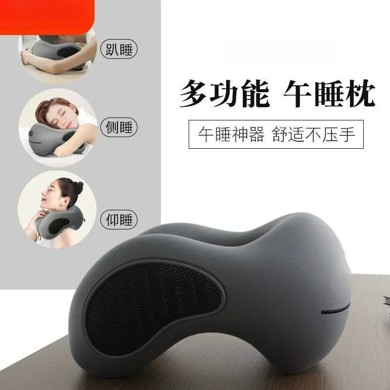 Office Desk Nap Pillow Multi-Function Prone Pillow for Students Comfortable Lunch Break Sleeping Headrest Pad