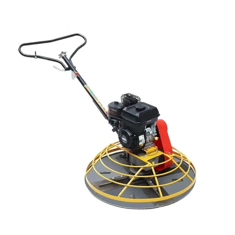 

walk behind gasoline electric power finishing float machine concrete electrical round power trowel