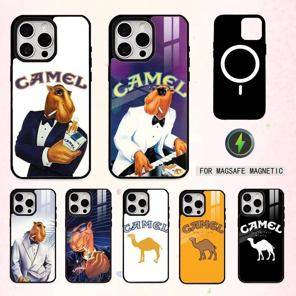

C-Cigarette-Brand J-Joe C-Camel Phone Case For iPhone17,16,15,14,13,12,11 Plus,Pro Max Magnetic For Magsafe Wireless Charging