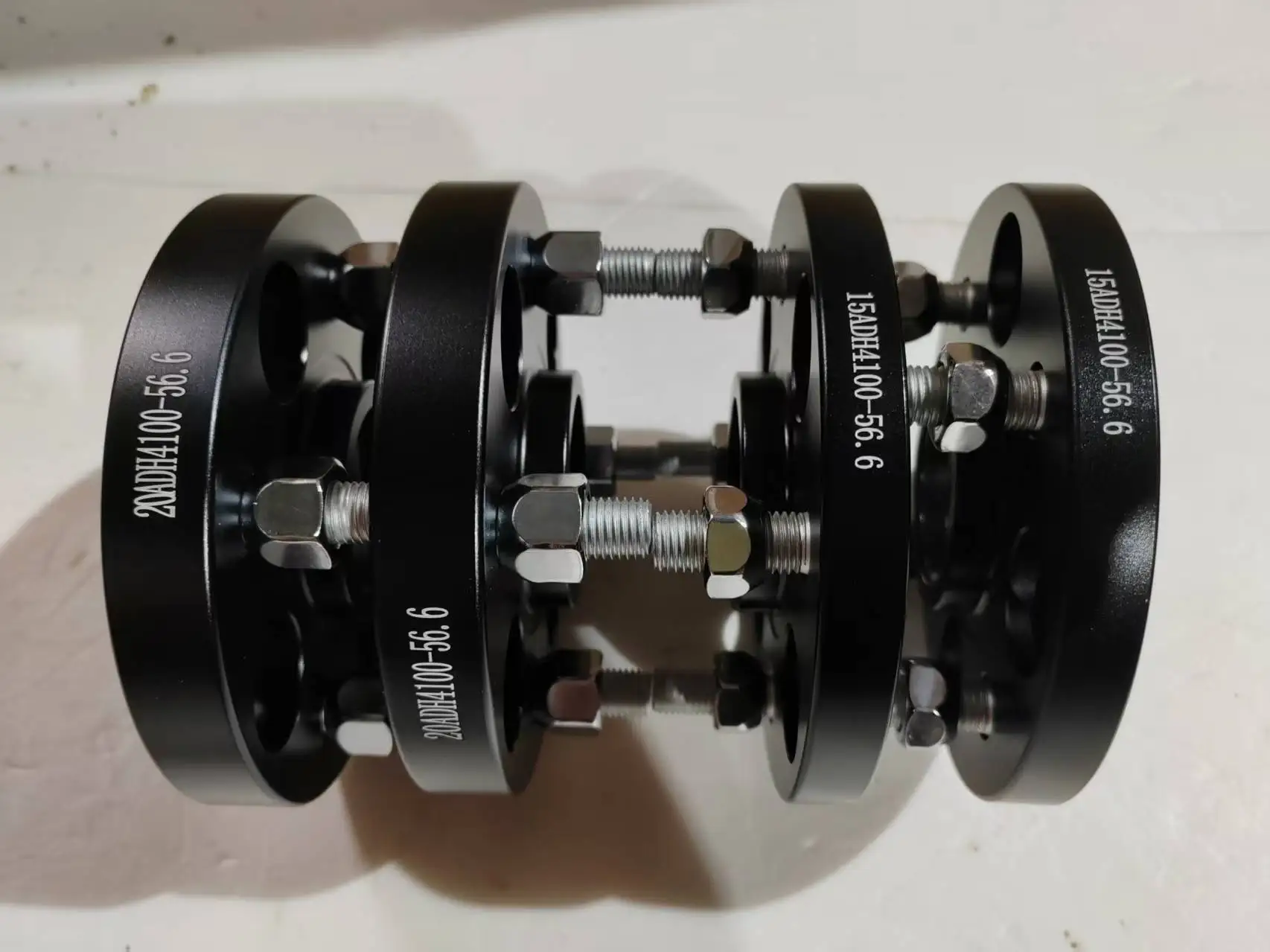 2PCS 4x100 | 4x3.94 pulgadas | 56.6 mm | 12*1.5 | 15 | Adaptador de buje de rueda de 20 mm para Chevrolet Austra, Agile Chevrolet Chevy Pontiac G3 Fiat: Punto
