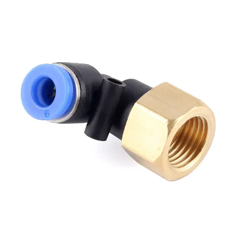 Conector Codo Latón para Neumática - usage example
