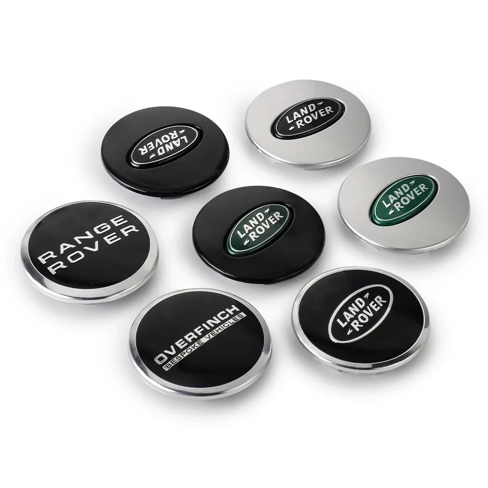 4 peças 62mm Calotas de Roda e Tampas Centrais de Roda Acessórios para Land Rover RANGE ROVER Sport L322 L320 Discovery 2 4