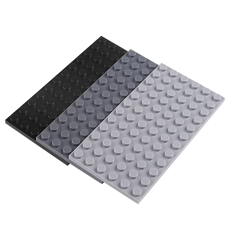 5 Small Grain Block Base Plates - 6x12 Hole Blocks - Kids Puzzle Set, Creative DIY Construction Toys Accessories, Block Wall Toy image 3