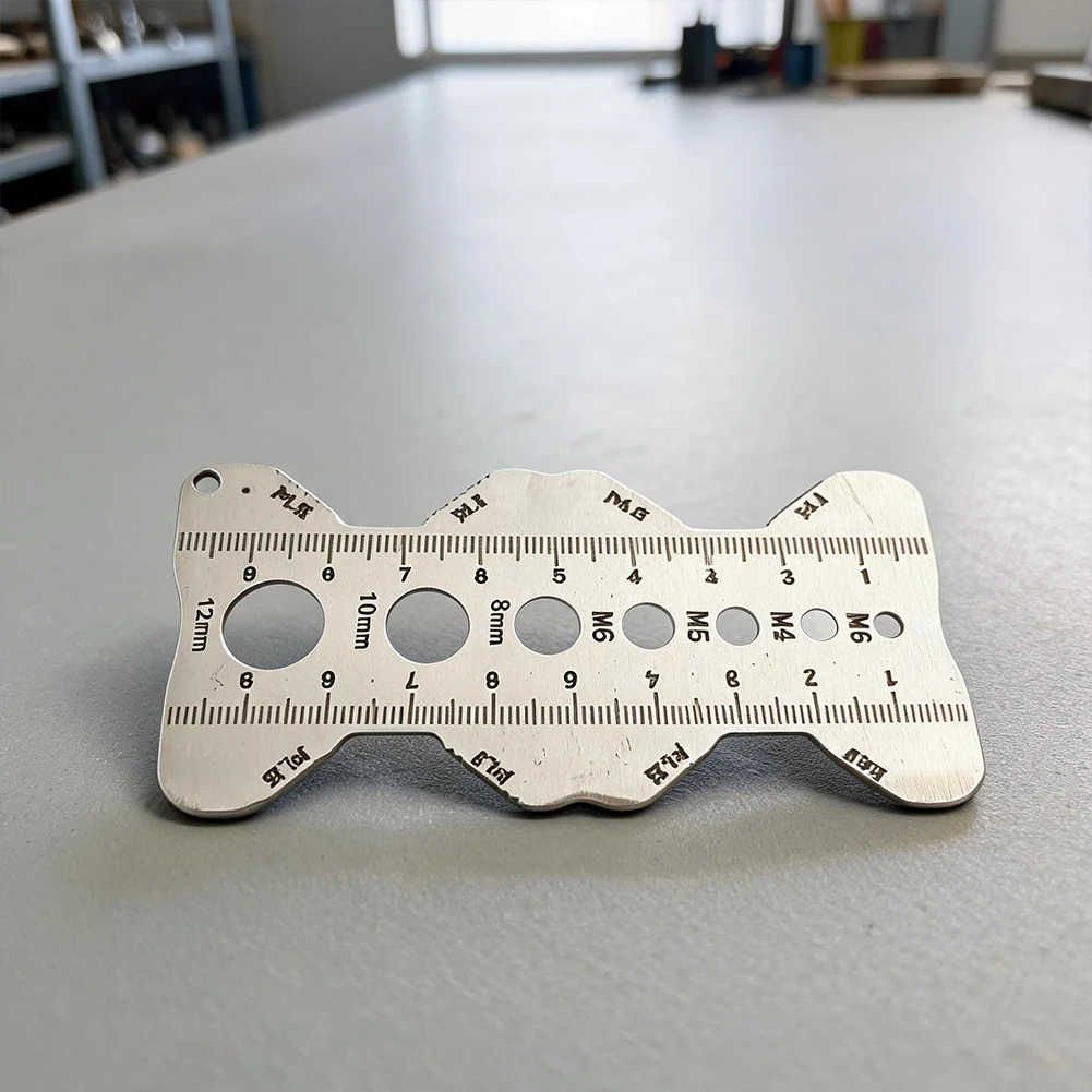 Metal Thread Inspector Gauge Tool for Metric Fasteners For measuring Thread Pitch Diameter Length 1.97 to 3.94 inch Caliper