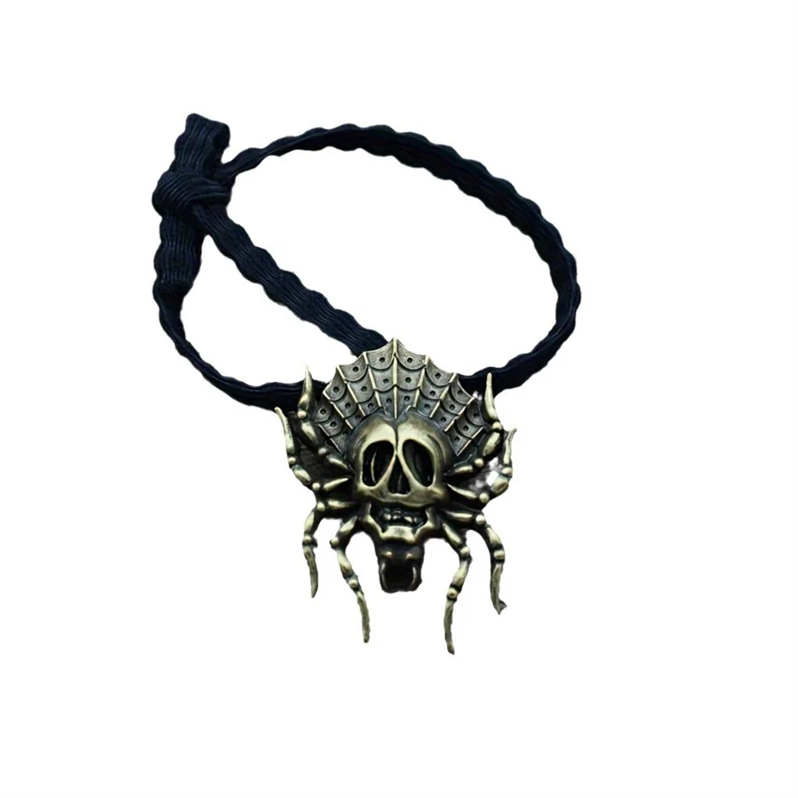 Hot selling fashionable personality gothic Halloween spider women\'s elastic hairband hair accessories hair band headband gift