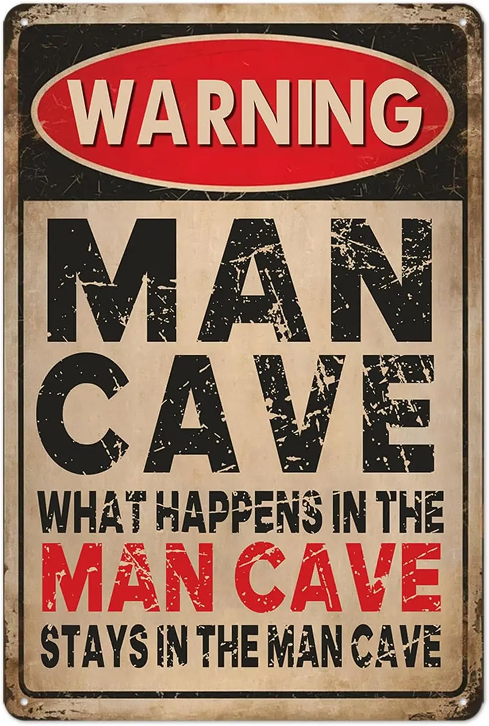 Man Cave Sign Bar S…