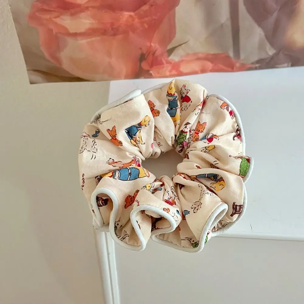 

Pastoral Style Korean Elastic Scrunchies Korean Style Hair Rubber Bands Flower Hair Band Ponytail Holder Hair Accessories