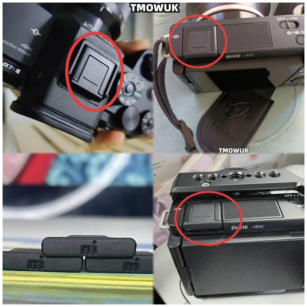 

For Sony A7 IV A7R IV A7S III A7CR A7C A6400 A6700 A6100 Hot Shoe Cover Camera Accessories Cap Protector