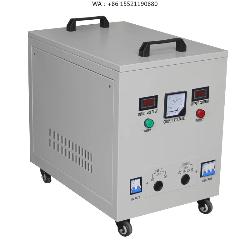 Phase  Converter Transformer 50/60Hz 1500w 220v to 380v Single Phase to Three