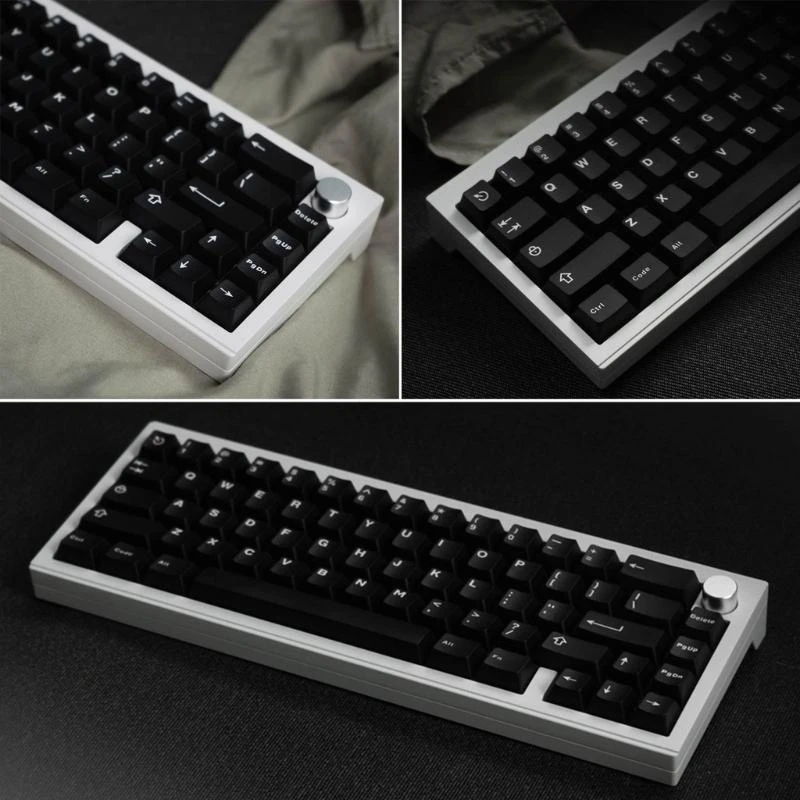 

652F 121 Keys WOB Double Shot Keycaps for Mechanical Keyboard CherryProfile Keycaps DIYSublimation caps