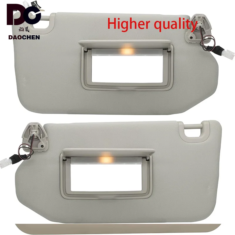 Daochen For Nissan Pathfinder R52 Left Right Driver Car Sun Visor Shade 2013-2017 Infiniti QX60 JX35 96401-9PB0A Sunvisor